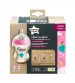 Biberon Decorat, Tommee Tippee, 2 buc, 260ml PP